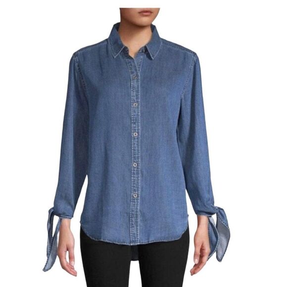 Rails Bethany Chambray Button Down Shirt - Picture 1 of 5